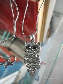 gufo brillanti Svarowski