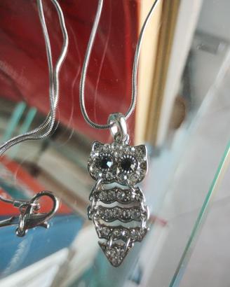 gufo brillanti Svarowski