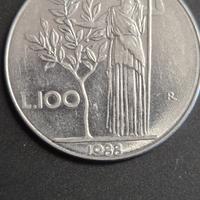 100 lire Minerva grandi