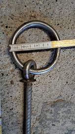 anello x legare corda del cane/barcai