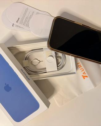 iPhone 16 Azzurro 128GB –Pari al nuovo-in garanzia