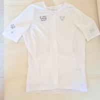 Maglia da ciclismo donna bianca taglia XS nuova 