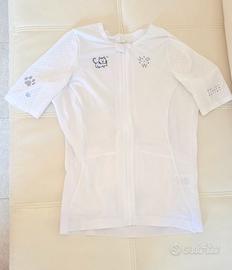 Maglia da ciclismo donna bianca taglia XS nuova 