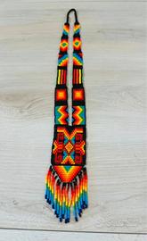 🦋Collana lunga artigianale perline wayyu 🦋