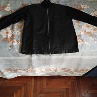 maglione vintage in pelle