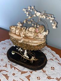 MARIA BAMBINA CON TECA DI VETRO