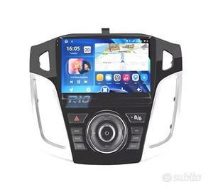 RADIO GPS 9'' ANDROID 13 FORD FOCUS 12-18 CON BOTO