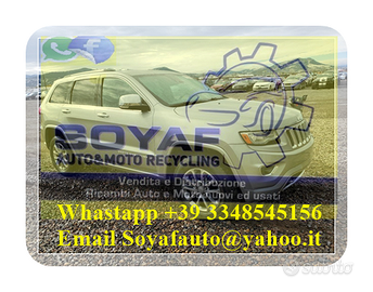 Ricambi Jeep Grand Cherokee fino al 2020