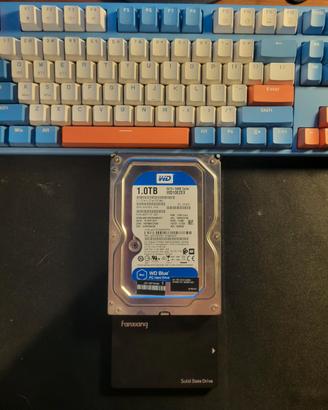 SSD Fanxiang 500GB + HDD WD 1Tb

Blue 1TB