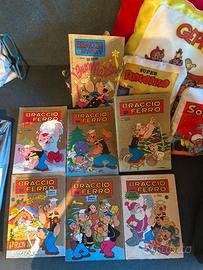 Braccio di Ferro n. 7 giornalini fumetti Natale