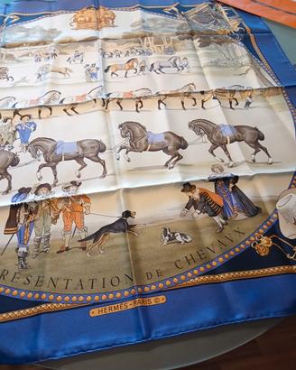 foulard vintage Hermes seta