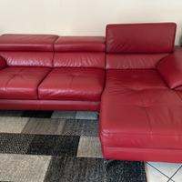 Divano in vera pelle