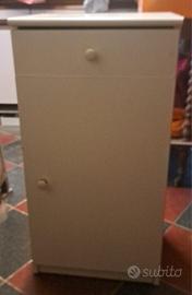 mobiletto laccato bianco 