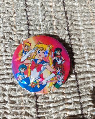 Spilla Sailor Moon Olografica Inner Senshi 6cm