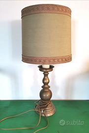 lampadario in ottone