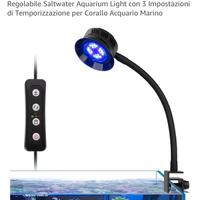 Lampada per acquario