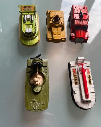 Matchbox 5 veicoli militari e da soccorso