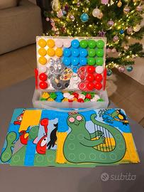 Quercetti Fantacolor Junior Chiodini Barbapapà