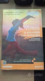 libro vivere la psicologia e la pedagogia 