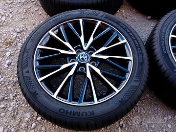 cerchi e gomme nuove 18 ORIGINALI toyota 