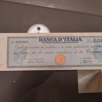 5000 LIRE TITOLO PROVVISORIO LUOGOTENENZA 4/8/1945
