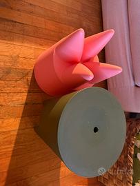 Sgabelli e porta oggetti Starck