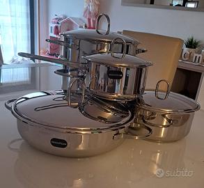 batteria di pentole Nuova