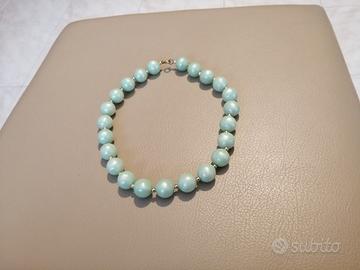 Collana con orecchini a clips