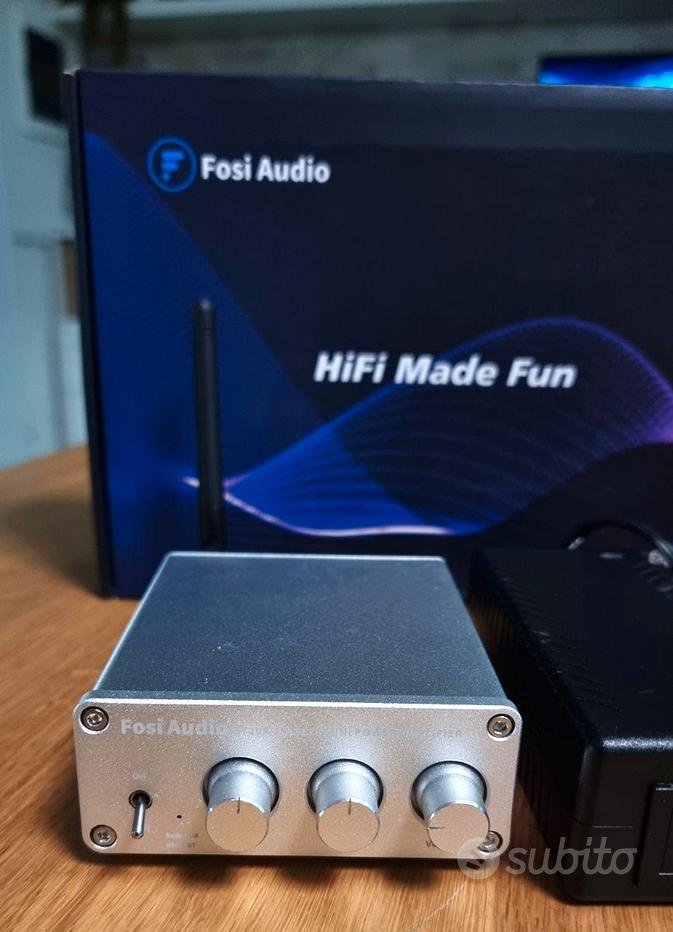 Fosi Audio BT20A amplificatore Bluetooth 5.0 ricevitore