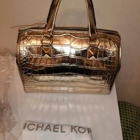 bauletto michael kors oro 