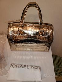 bauletto michael kors oro 