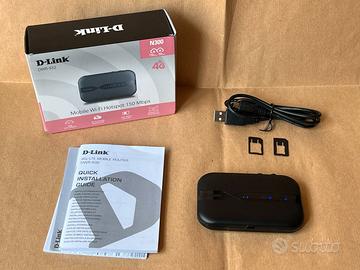D-Link DWR-932 Router portatile 4G LTE Hotspot