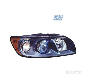FANALE DESTRO PER VOLVO S40 V50 FONDO NERO H7 HB3