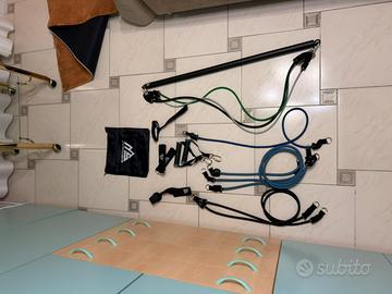 Kit Elastici Palestra Casa - Barra + 9 Bande (165k