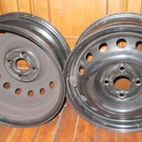 Opel corsa C 2 cerchi ruote 14” 5.5x14 fori 4X100