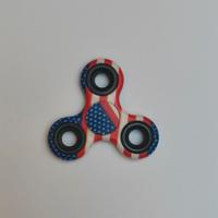 Fidget spinner American flag stile