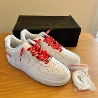 Supreme x Nike Air Force 1 "Box Logo" Bianco 42.5