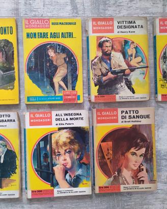 Lotto 9 - 7 volumi - Il Giallo Mondadori