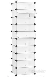 Scarpiera in plastica