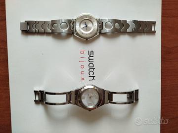 Lotto 2 Orologi Swatch Donna + Catalogo Bijoux 