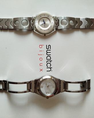Lotto 2 Orologi Swatch Donna + Catalogo Bijoux 