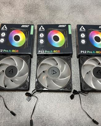 Ventole 120mm ARTIC P12 PRO A-RGB
