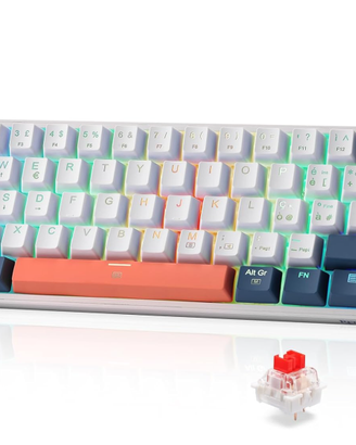 Redragon K617 Tastiera Gaming Meccanica QWERTY