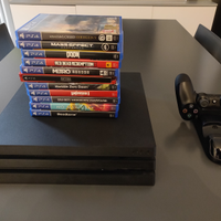 PS4 Pro 1Tb + 11 giochi + joypad firmware 10.01
