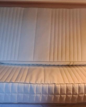 Coppia materassi  singoli ikea Myrbacka