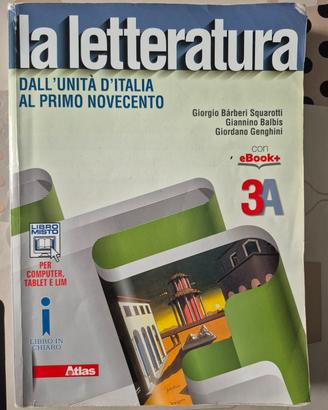 Libro La Letteratura 3A