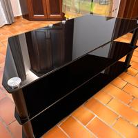 Mobile porta TV in vetro