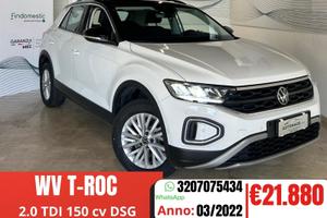 Volkswagen T-Roc 2.0 TDI 150 CV DSG