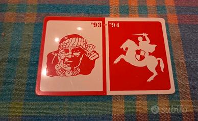 Tessera Collettivo Autonomo Curva Nord Ancona