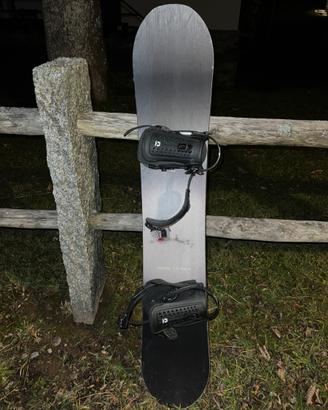Tavola da snowboard Nitro T1 + Attacchi Unionforce